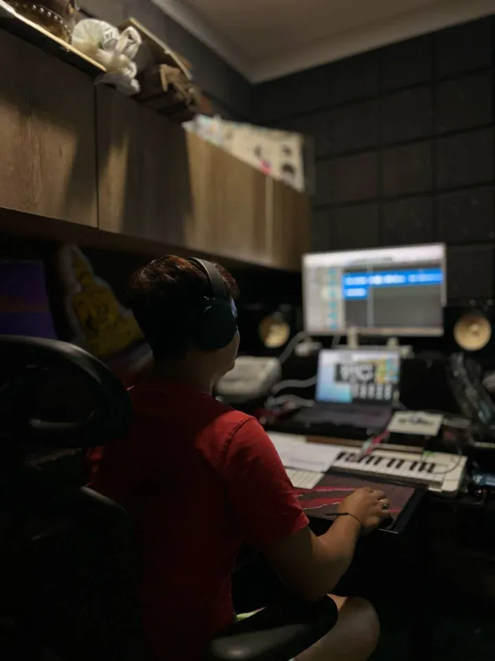 ห้องสตูดิโอผลิตเพลงของไทโฮม